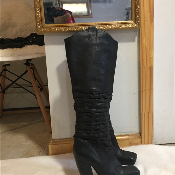 $1800 john galliano squared boot sz 37 - Picture 4 of 8